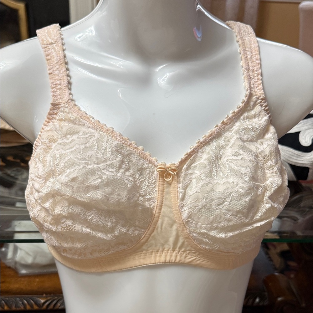 Rosa Faia Lace Bra in Peach 36D new